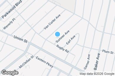 Map image of the property - 1117 Sumner Ave