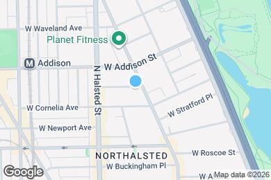 Map image of the property - 703 W Brompton Ave