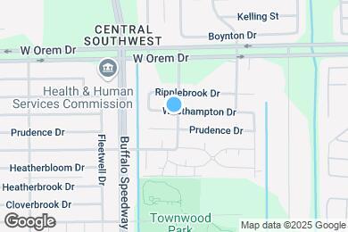 Map image of the property - 3503 Westhampton Dr