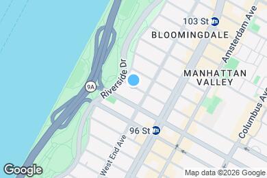 Map image of the property - 310 W 97th St