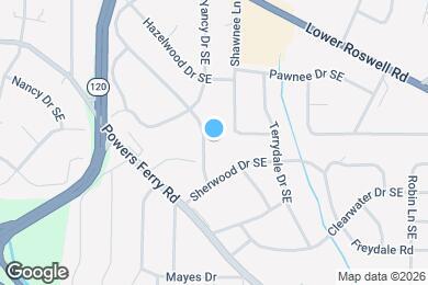 Map image of the property - 1975 Clearwater Dr SE