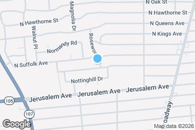 Map image of the property - 1 Rosewood Dr