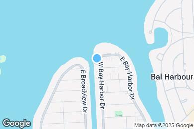 Map image of the property - 10250 W Bay Harbor Dr