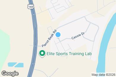 Map image of the property - 603 Cliff Bullock Dr