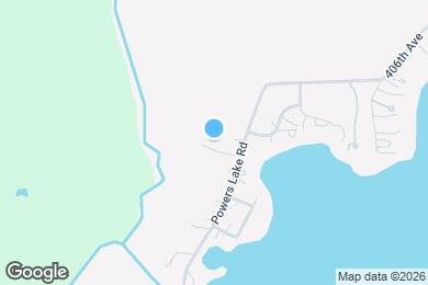 Map image of the property - N1601 Powers Lake Rd