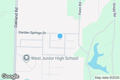Map image of the property - 275 Birch Springs Cove