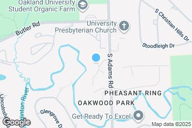 Map image of the property - 1514 Charter Oak Dr