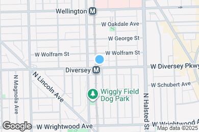 Map image of the property - 934 W Diversey Pky