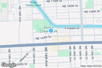 Map image of the property - 16410 Miami Dr