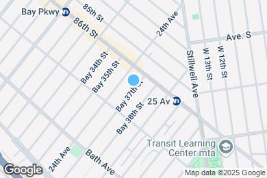 Map image of the property - 30 Bay 37th St