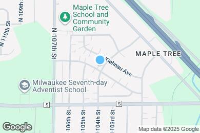 Map image of the property - 10402 W Jonen St