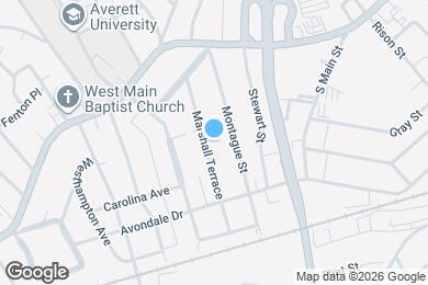 Map image of the property - 165 Marshall Ter