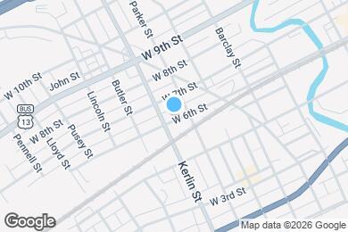 Map image of the property - 616 W 6th St