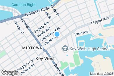 Map image of the property - 2102 Staples Ave
