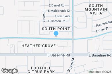 Map image of the property - 7219 S 14th Pl