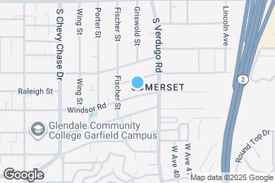 Map image of the property - 1367 E Windsor Rd