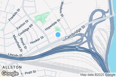 Map image of the property - 191 Cambridge St