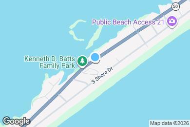 Map image of the property - 822 S Topsail Dr