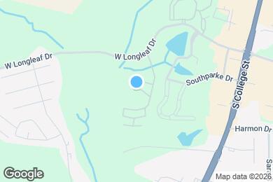 Map image of the property - 447 W Longleaf Dr