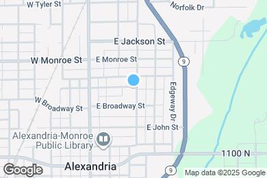 Map image of the property - 412 N Lincoln Ave