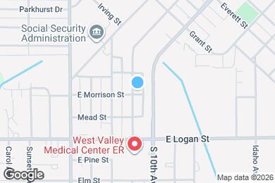 Map image of the property - 1419 Fairview Ave