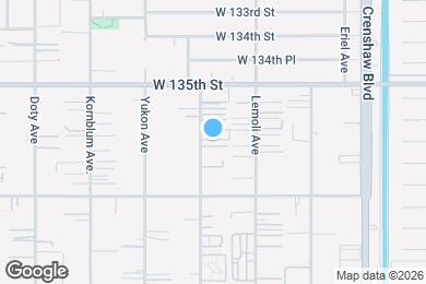 Map image of the property - 13626 Cerise Ave