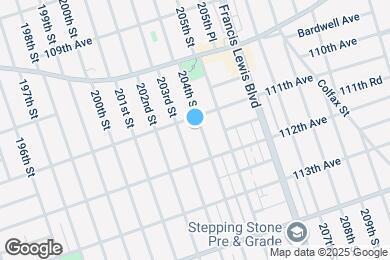 Map image of the property - 111-10 204th St