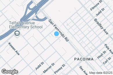 Map image of the property - 13453 1/4 Filmore St