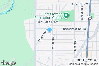 Map image of the property - 6445 Luzon Avenue Northwest
