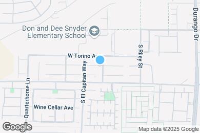 Map image of the property - 8843 S Canyon Saddle St