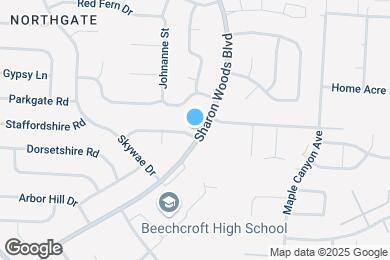 Map image of the property - 6285 Sharon Woods Blvd