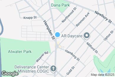 Map image of the property - 621 Springfield St