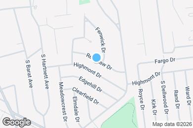 Map image of the property - 1052 Renshaw Dr