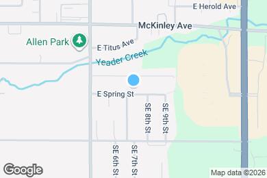 Map image of the property - 704 E Spring St