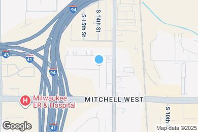 Map image of the property - 4580 S 14th St