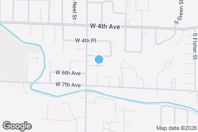Map image of the property - 3472 W 6th Pl
