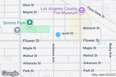 Map image of the property - 9617 Flower St