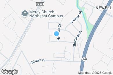 Map image of the property - 7809 Hereford St
