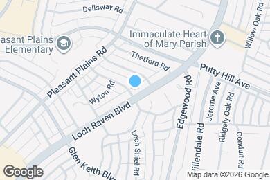 Map image of the property - 8404 Loch Raven Blvd