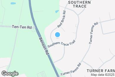 Map image of the property - 1017 Southern Trace Trail