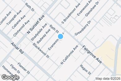 Map image of the property - 14809 Dancer St