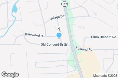 Map image of the property - 2075 Pinewood Dr