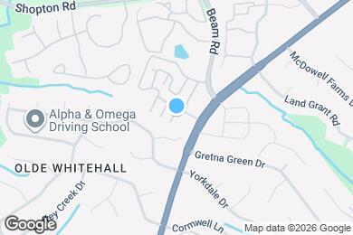 Map image of the property - 7003 Walnut Ridge Ct