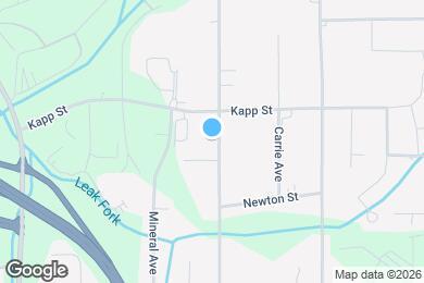 Map image of the property - 4368 Ogburn Ave