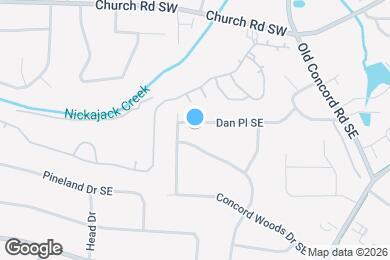 Map image of the property - 348 Dan Pl SE