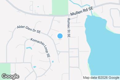 Map image of the property - 6720 Alder Glen Dr SE