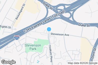 Map image of the property - 6301 Stevenson Ave