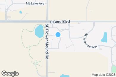 Map image of the property - 119 SE Surrey Ln