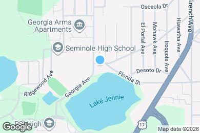 Map image of the property - Lake Jennie I