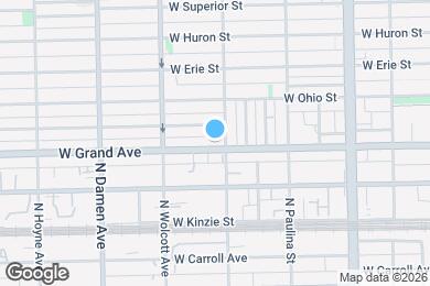 Map image of the property - 1808 W Grand Ave